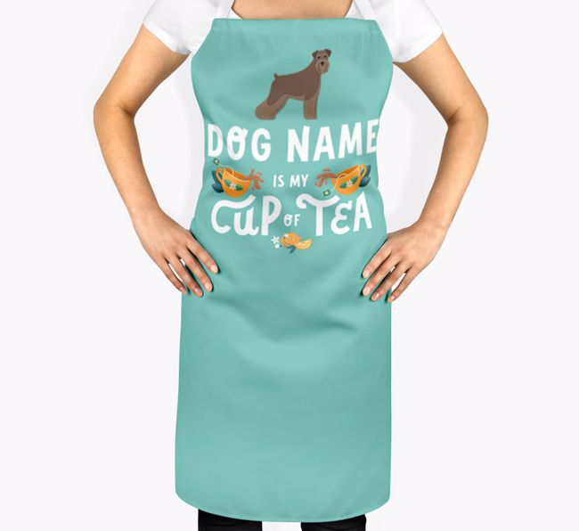 My Cup Of Tea: Personalised {breedFullName} Apron